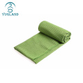 Yugland impresa personalizada Eco ecológica amigable sin deslizamiento de toalla de toalla de yoga caliente